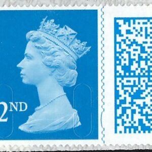 2nd Class Barcoded Machin -Single Stamp